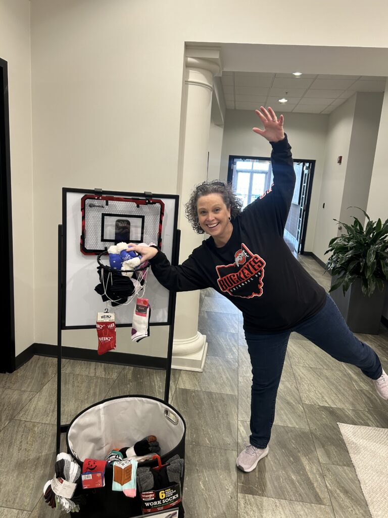 South College hosts sock drive for homeless during March Madness